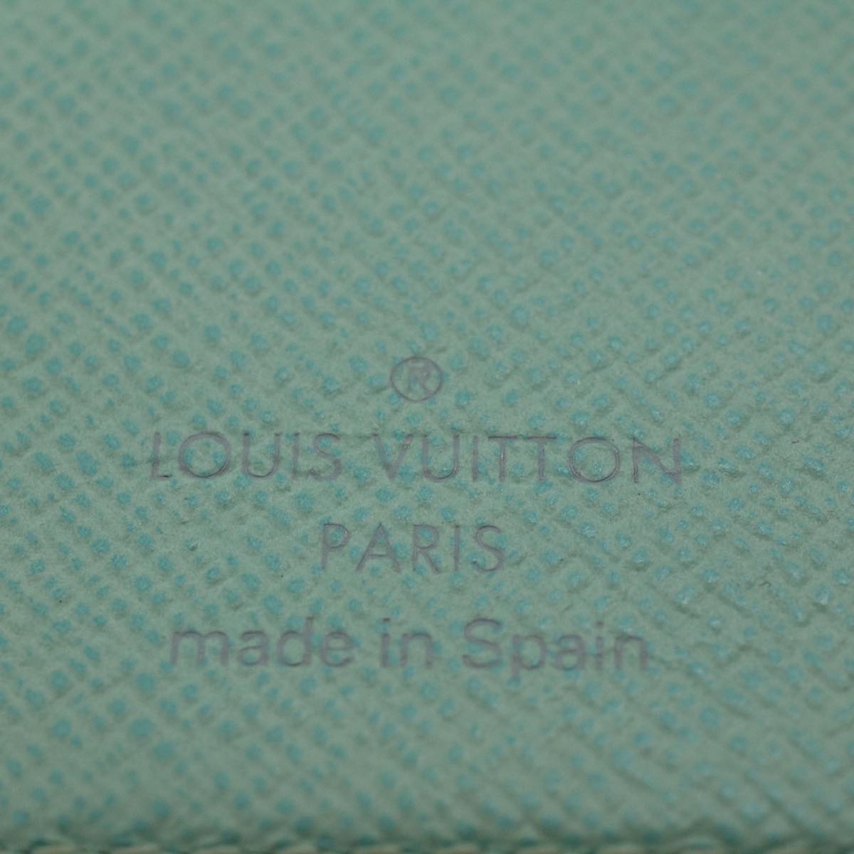 LOUIS VUITTON Multicolor Portefeuille Insolite Wallet White M93753 Auth bs8509