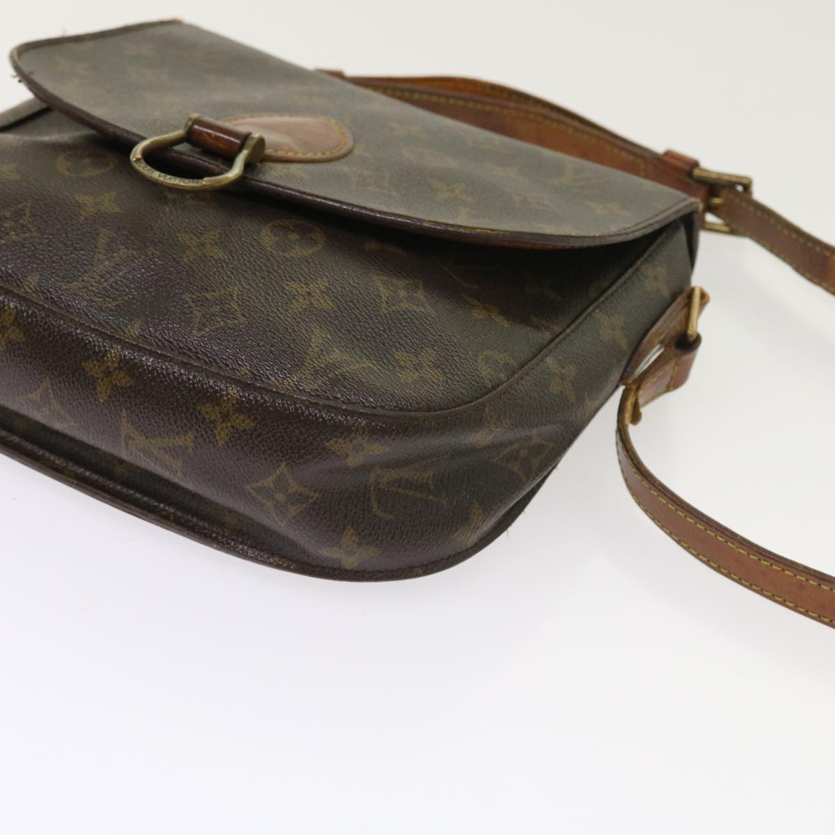 LOUIS VUITTON Monogram Saint Cloud GM Shoulder Bag M51242 LV Auth bs8583