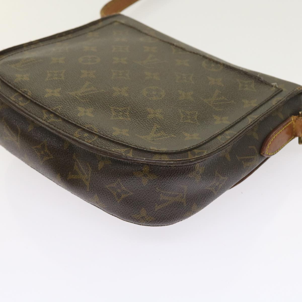 LOUIS VUITTON Monogram Saint Cloud GM Shoulder Bag M51242 LV Auth bs8583