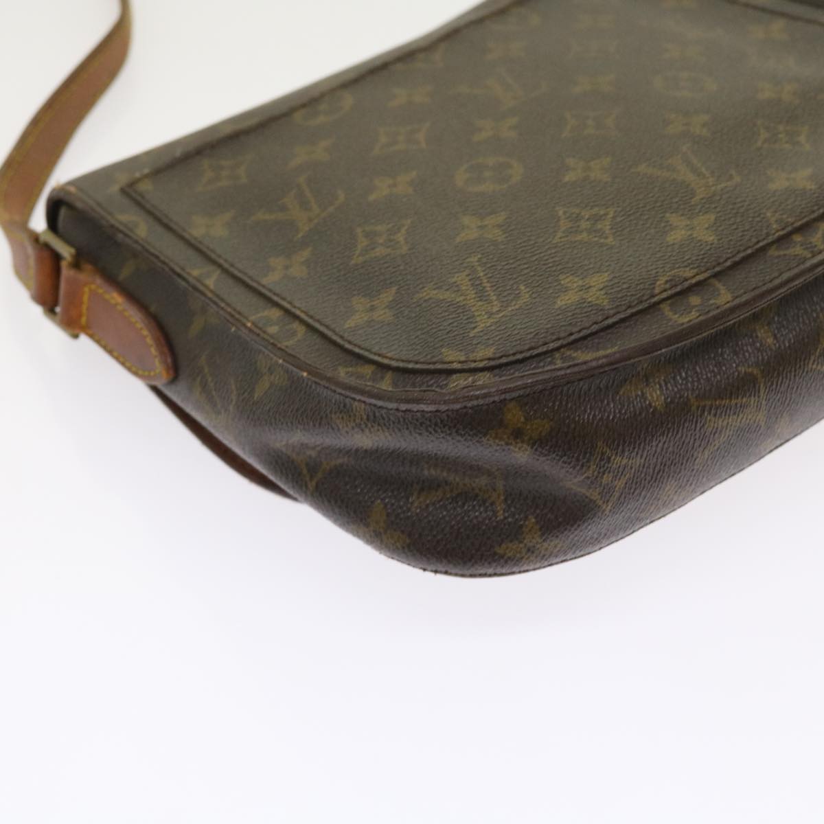 LOUIS VUITTON Monogram Saint Cloud GM Shoulder Bag M51242 LV Auth bs8583