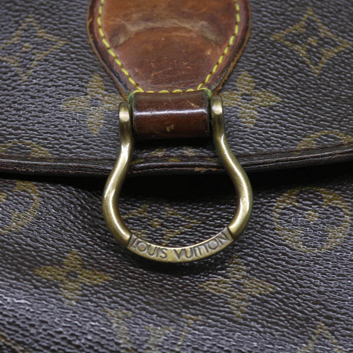 LOUIS VUITTON Monogram Saint Cloud GM Shoulder Bag M51242 LV Auth bs8583