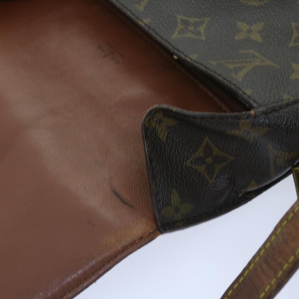 LOUIS VUITTON Monogram Saint Cloud GM Shoulder Bag M51242 LV Auth bs8583