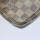LOUIS VUITTON Damier Azur Pochette Accessoires Pouch N51986 LV Auth bs8588-16
