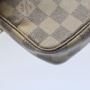 LOUIS VUITTON Damier Azur Pochette Accessoires Pouch N51986 LV Auth bs8588-18