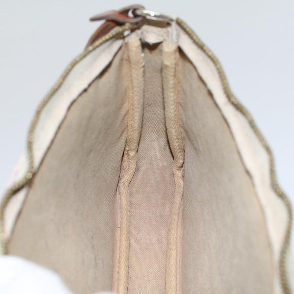 LOUIS VUITTON Damier Azur Pochette Accessoires Pouch N51986 LV Auth bs8588