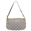 LOUIS VUITTON Damier Azur Pochette Accessoires Pouch N51986 LV Auth bs8588-13
