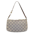 LOUIS VUITTON Damier Azur Pochette Accessoires Pouch N51986 LV Auth bs8588-2