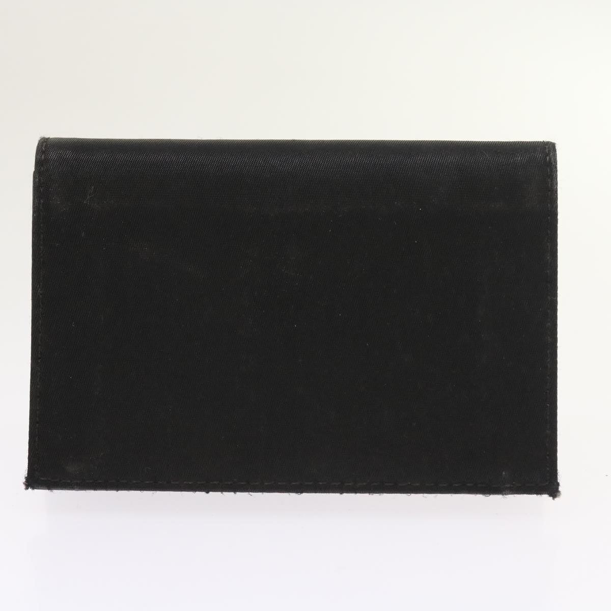 PRADA Wallet Nylon 6Set Black Navy Brown Auth bs8682
