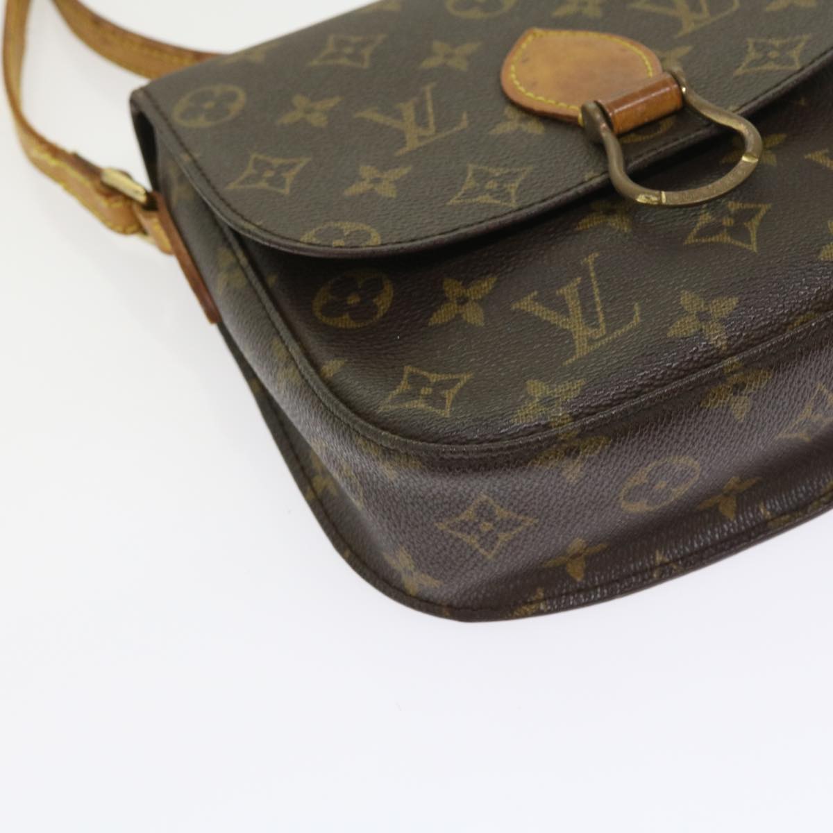 LOUIS VUITTON Monogram Saint Cloud MM Shoulder Bag M51243 LV Auth bs8788