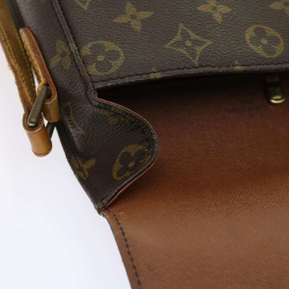 LOUIS VUITTON Monogram Saint Cloud MM Shoulder Bag M51243 LV Auth bs8788