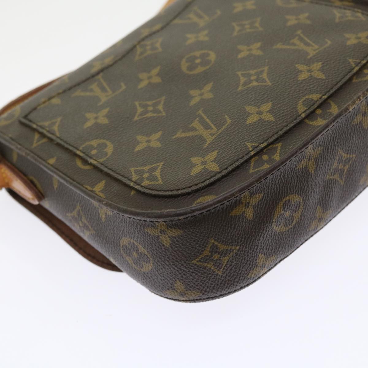 LOUIS VUITTON Monogram Saint Cloud MM Shoulder Bag M51243 LV Auth bs8790