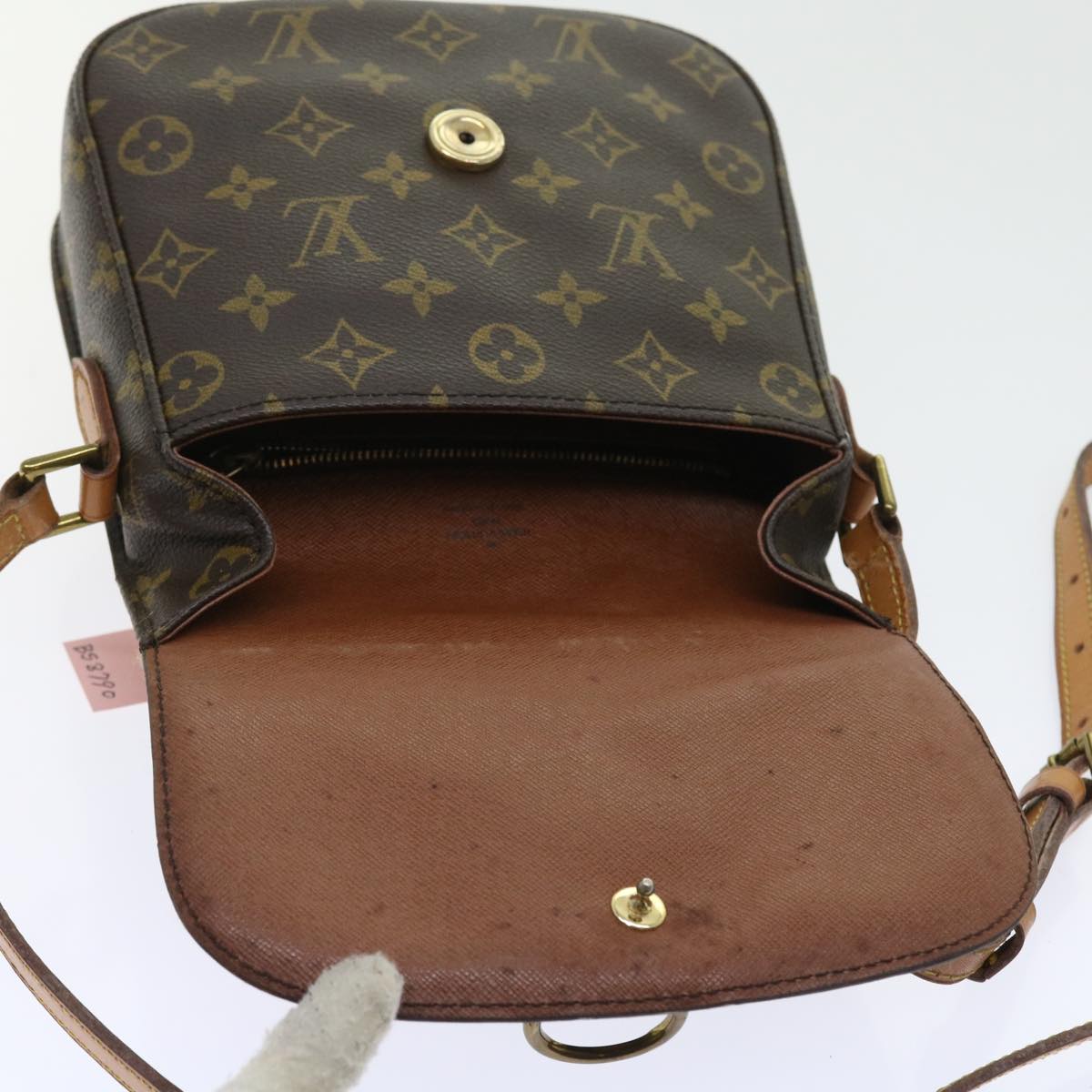 LOUIS VUITTON Monogram Saint Cloud MM Shoulder Bag M51243 LV Auth bs8790