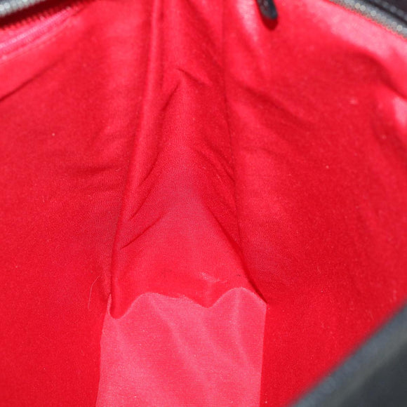 BVLGARI Tote Bag Canvas Black Auth bs8797