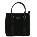 BVLGARI Tote Bag Canvas Black Auth bs8797-13