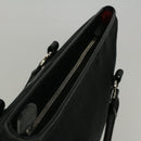 BVLGARI Tote Bag Canvas Black Auth bs8797-6