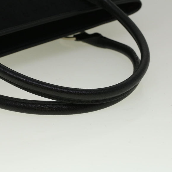 BVLGARI Tote Bag Canvas Black Auth bs8797