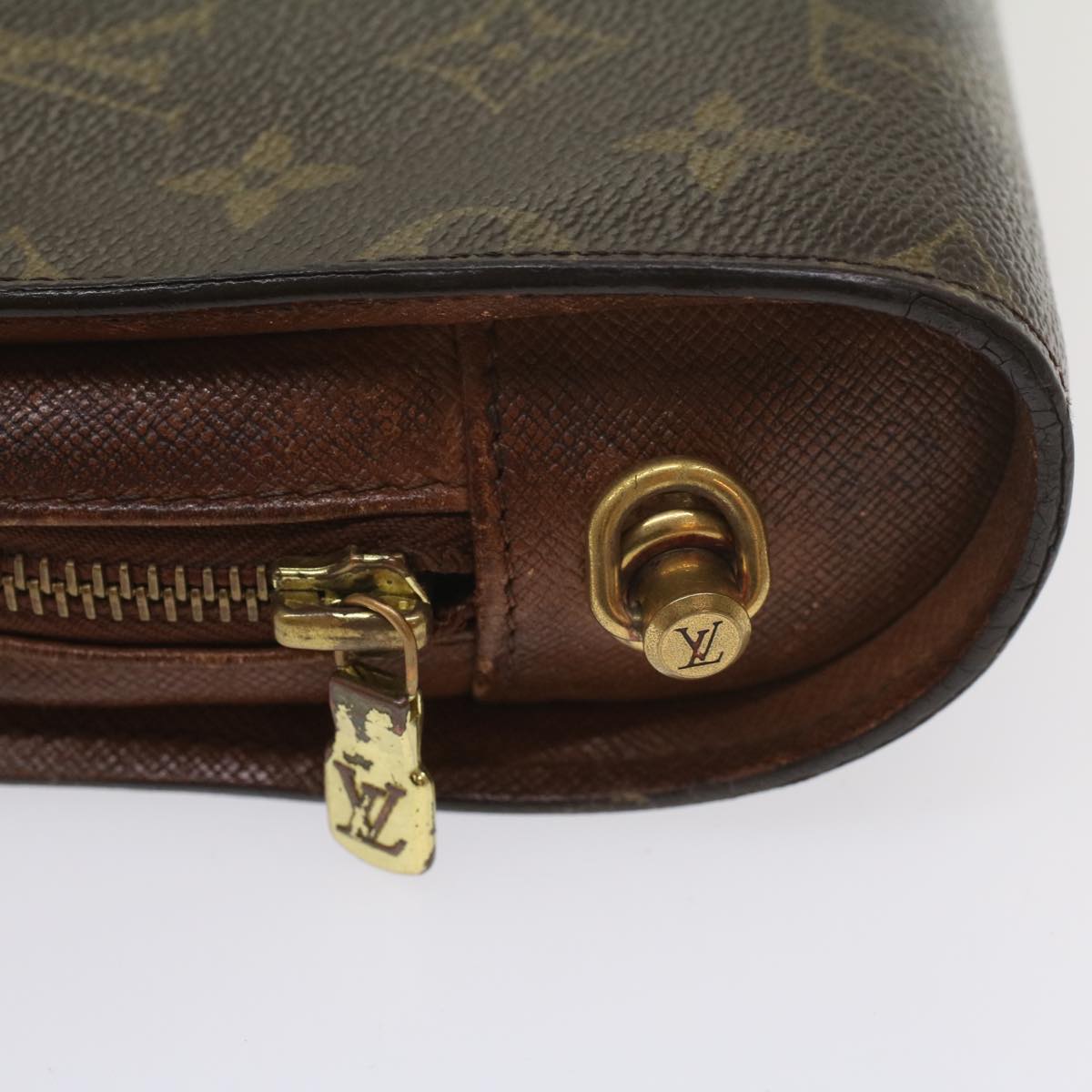 LOUIS VUITTON Monogram Orsay Clutch Bag M51790 LV Auth bs8815