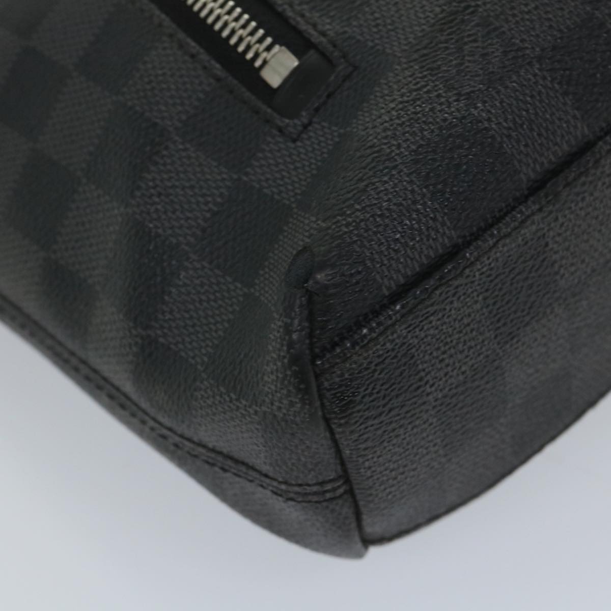 LOUIS VUITTON Damier Graphite Mick PM Shoulder Bag N40003 LV Auth bs8820