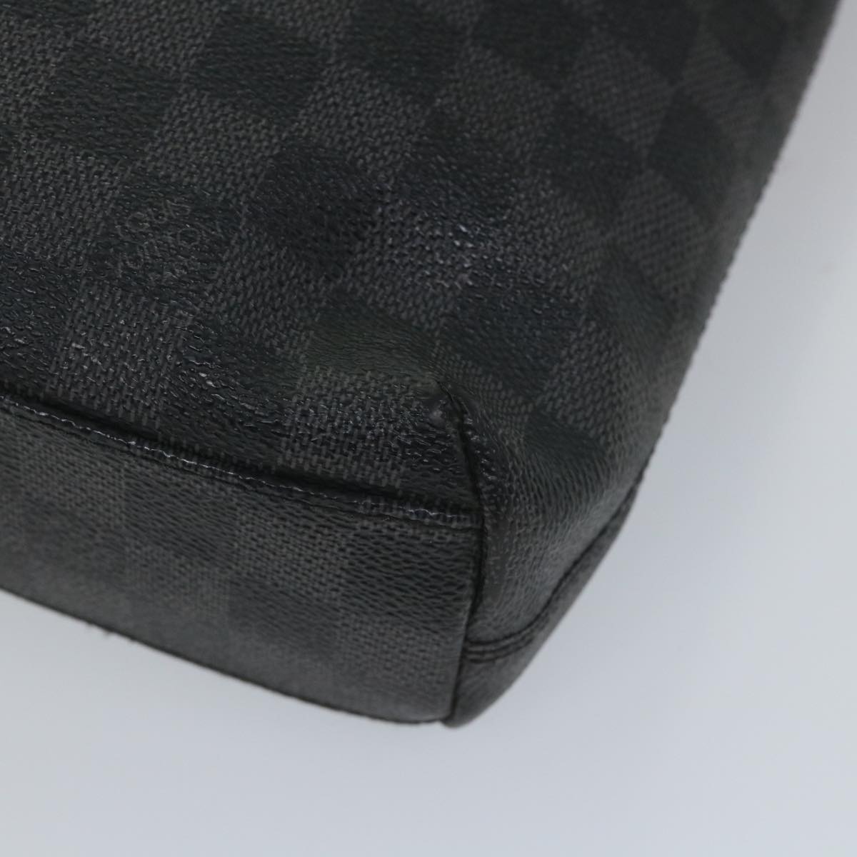 LOUIS VUITTON Damier Graphite Mick PM Shoulder Bag N40003 LV Auth bs8820