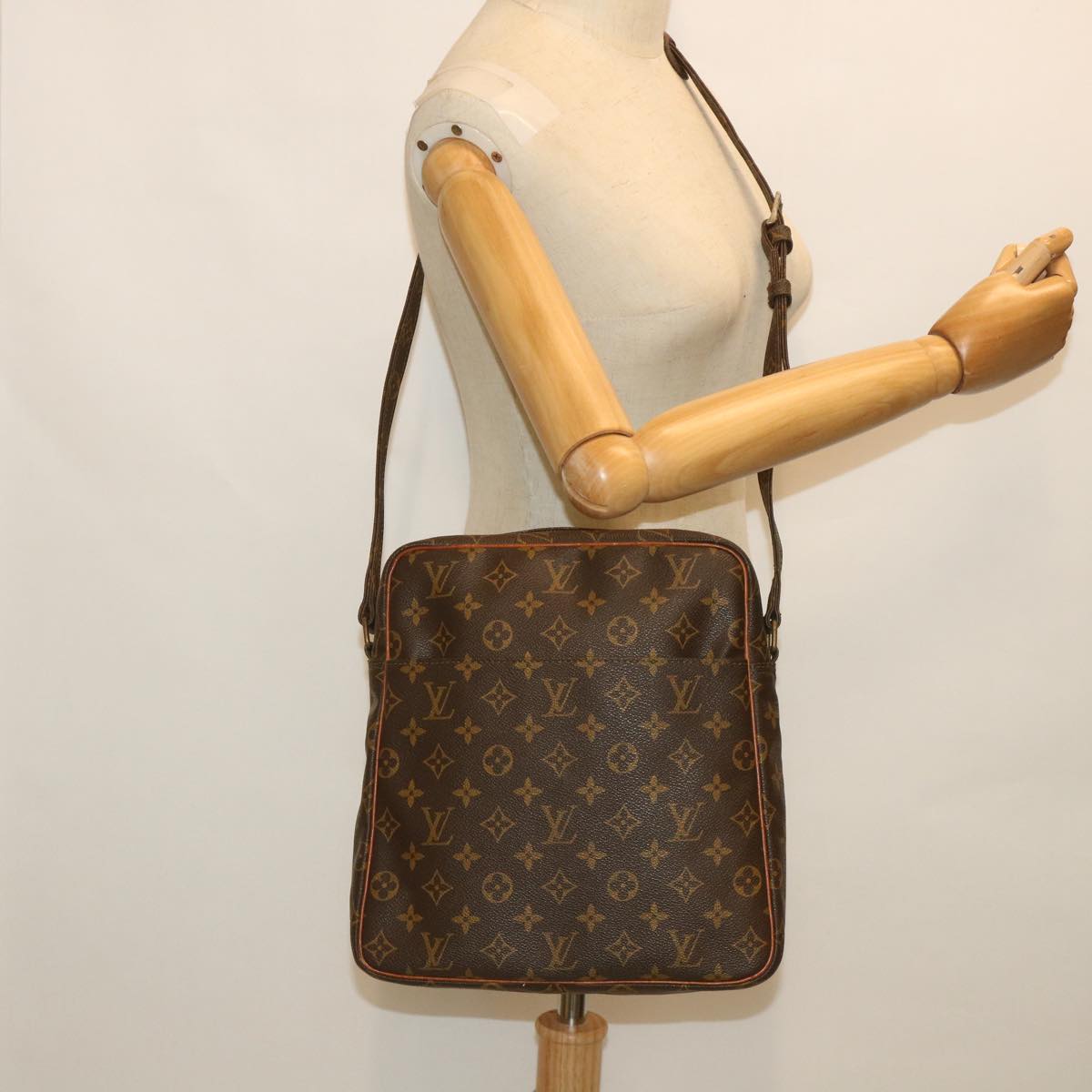 LOUIS VUITTON Monogram Marceau Shoulder Bag Vintage M40264 LV Auth bs8865