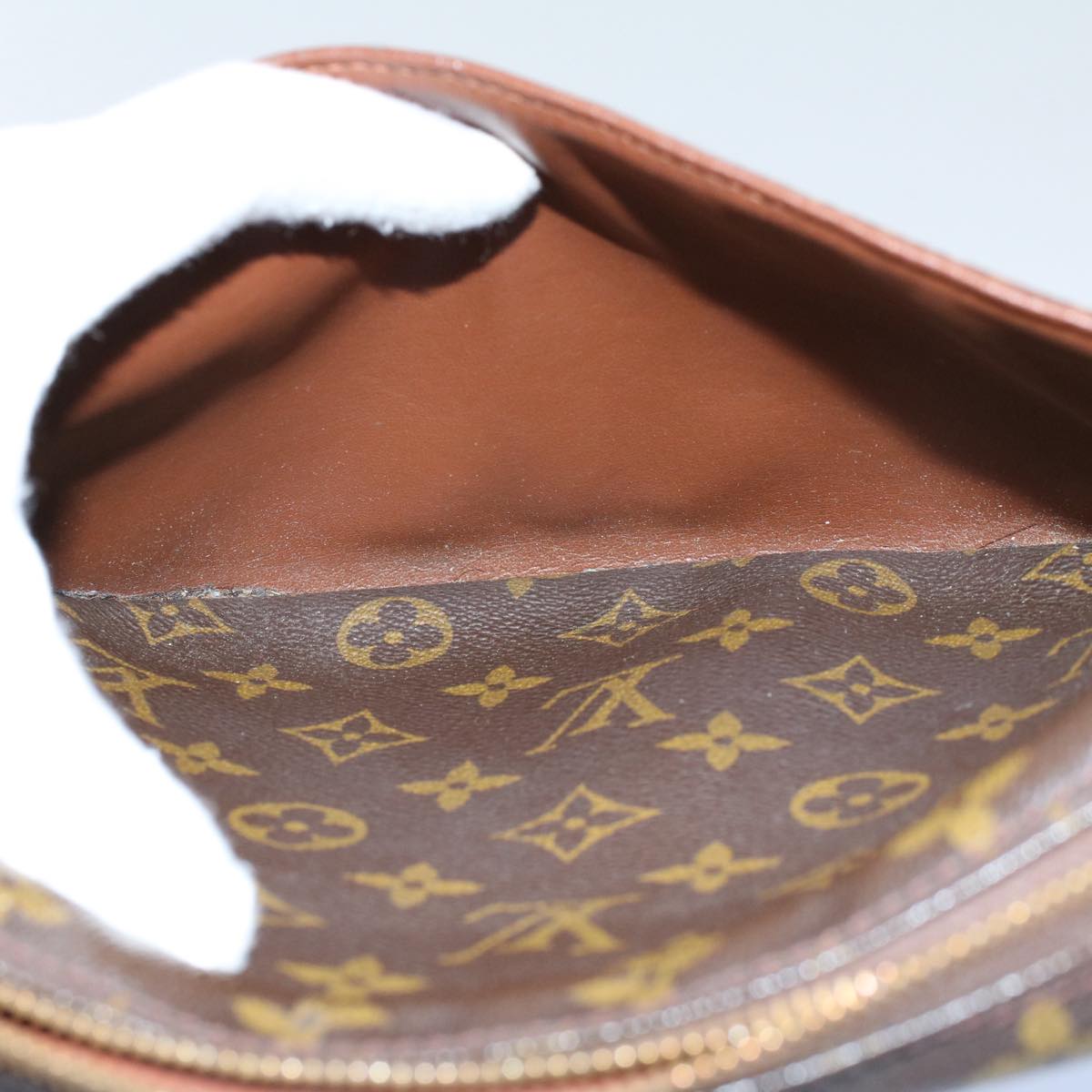 LOUIS VUITTON Monogram Jeune Fille MM Shoulder Bag M51226 LV Auth bs8866