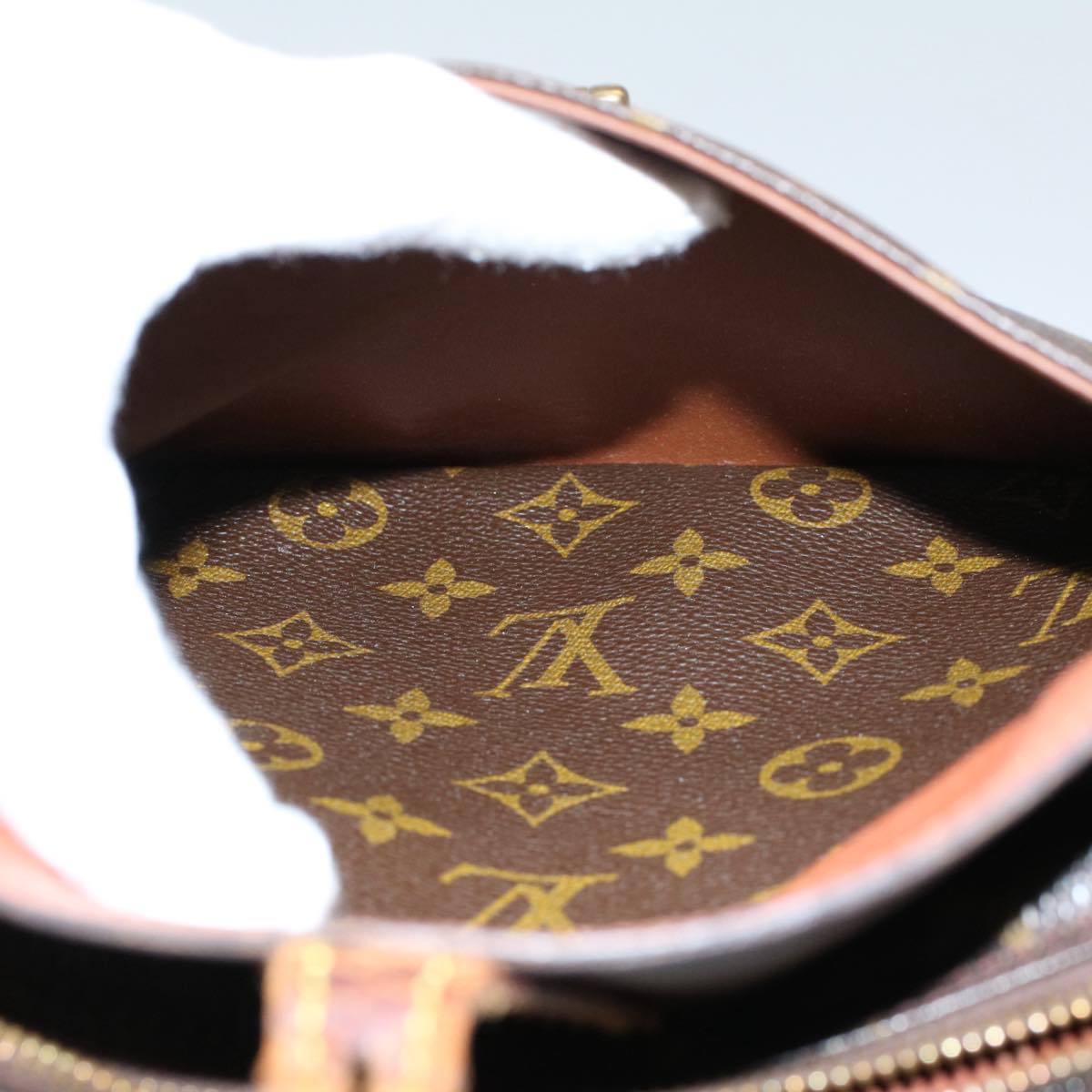 LOUIS VUITTON Monogram Jeune Fille MM Shoulder Bag M51226 LV Auth bs8866