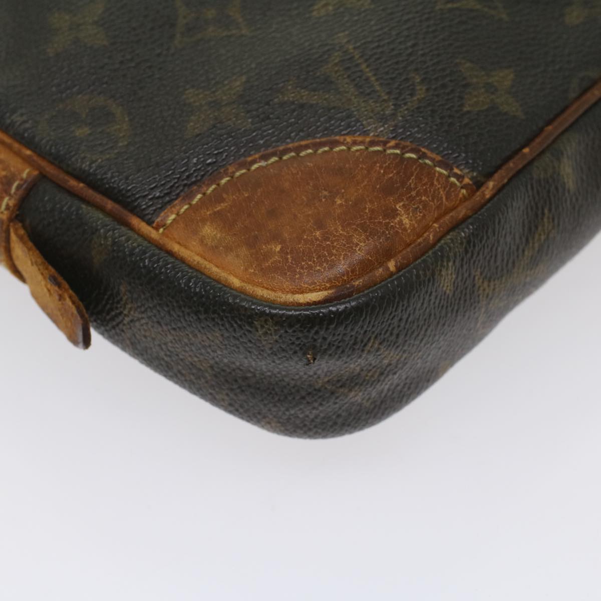 LOUIS VUITTON Monogram Marly Dragonne PM Clutch Bag M51827 LV Auth bs8871