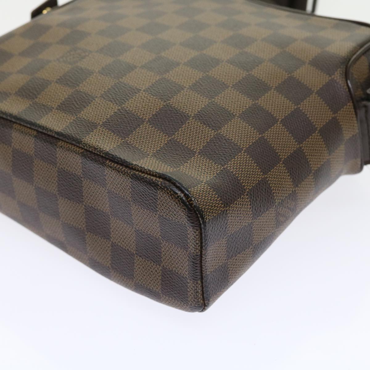 LOUIS VUITTON Damier Ebene Olaf PM Shoulder Bag N41442 LV Auth bs8919