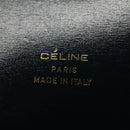 CELINE Shoulder Bag Leather Navy Auth bs8957-18
