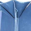 CELINE Shoulder Bag Leather Navy Auth bs8957-19