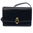 CELINE Shoulder Bag Leather Navy Auth bs8957-13