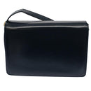 CELINE Shoulder Bag Leather Navy Auth bs8957-2