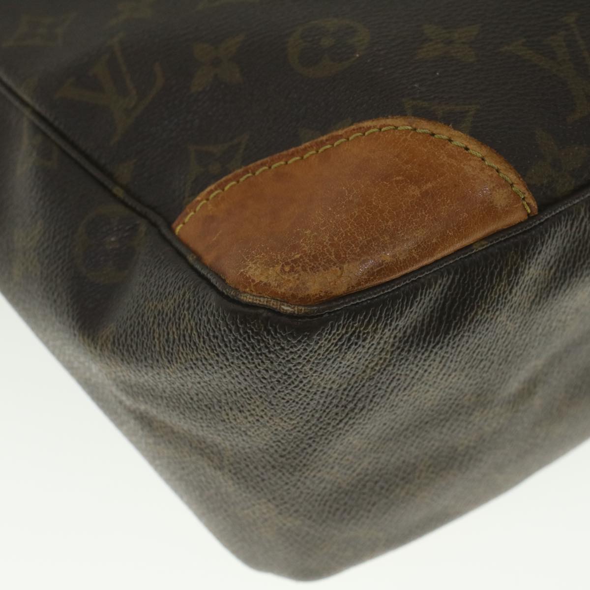 LOUIS VUITTON Monogram Boulogne 35 Shoulder Bag M51260 LV Auth bs8967