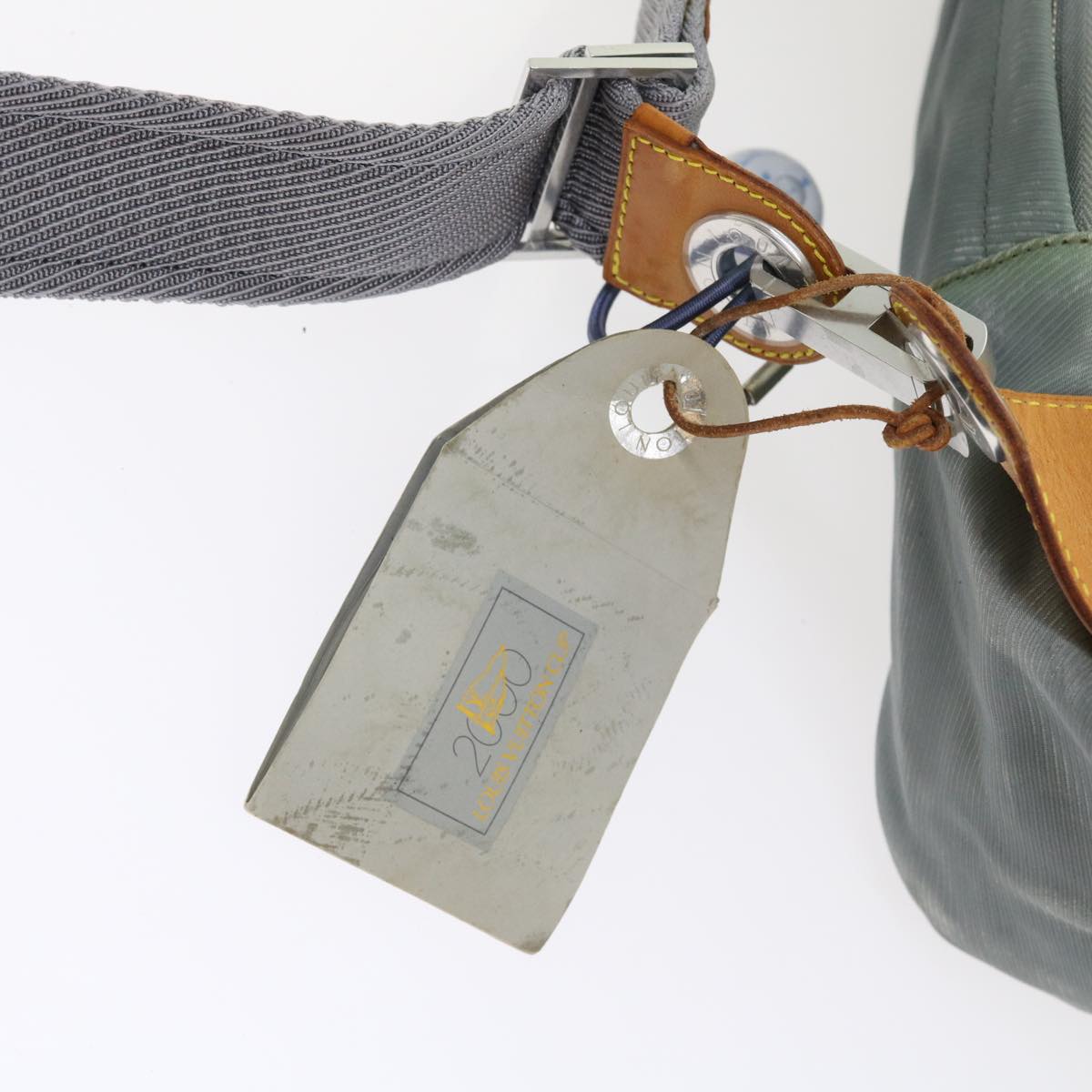 LOUIS VUITTON LV CUP Tasman Shoulder Bag Gray M80519 LV Auth bs8975