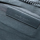 BALENCIAGA Clutch Bag Canvas Black Auth bs9026-10