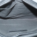 BALENCIAGA Clutch Bag Canvas Black Auth bs9026-11