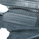 BALENCIAGA Clutch Bag Canvas Black Auth bs9026-12