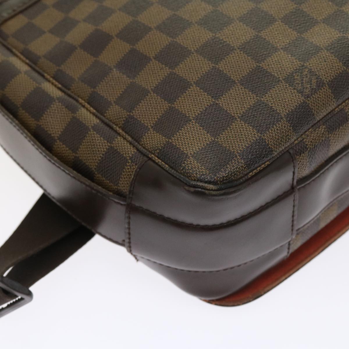 LOUIS VUITTON Damier Ebene Pastille Shoulder Bag N45258 LV Auth bs9035