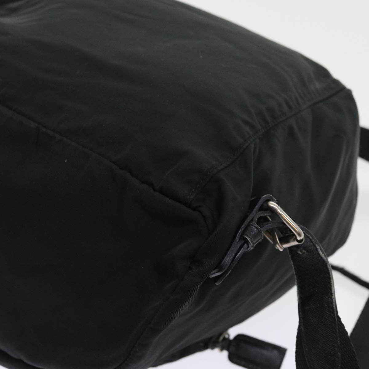PRADA Backpack Nylon Black Auth bs9041