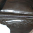 Burberrys Nova Check Clutch Bag Canvas Nylon Beige Auth bs9050-11