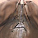 Burberrys Nova Check Clutch Bag Canvas Nylon Beige Auth bs9050-16