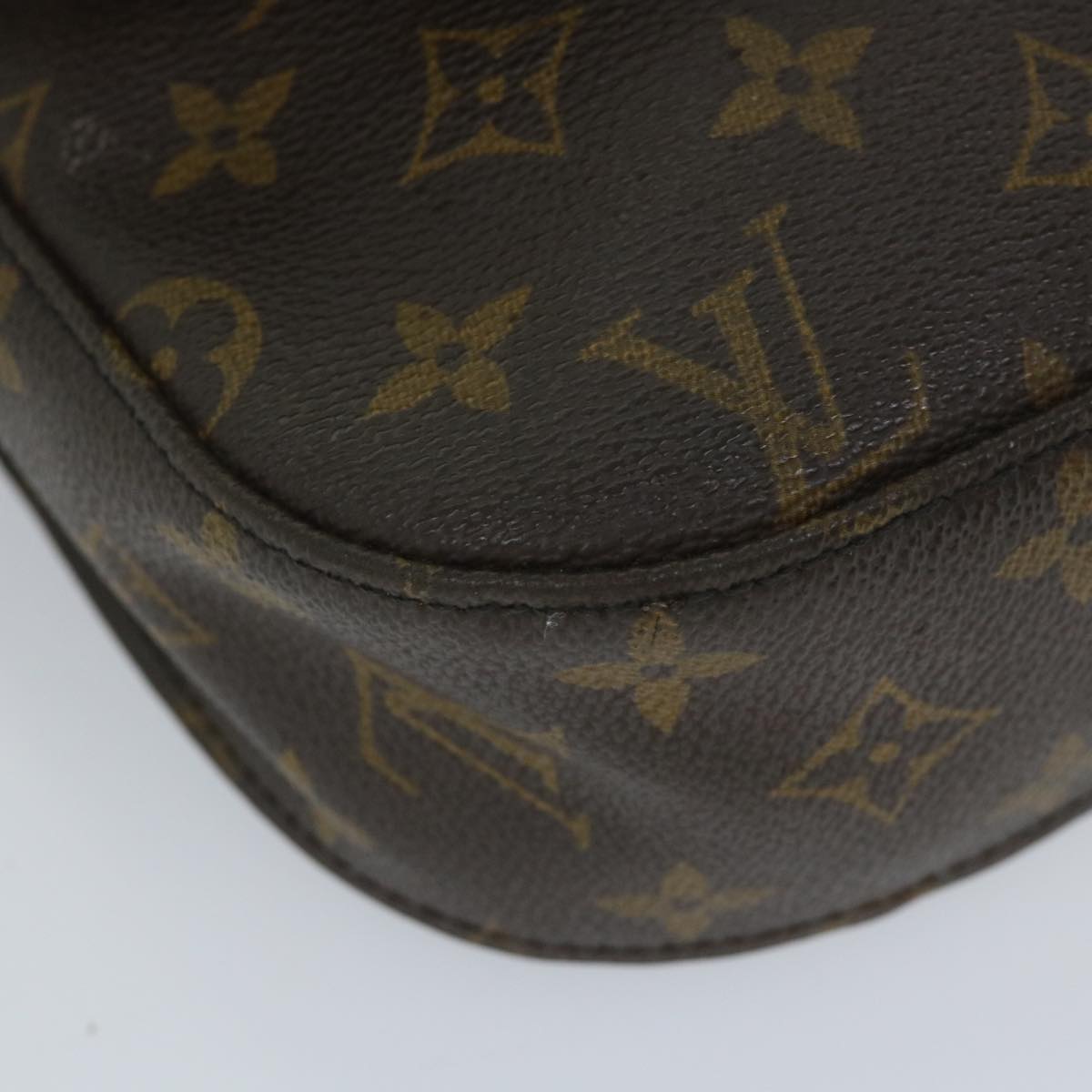 LOUIS VUITTON Monogram Saint Cloud GM Shoulder Bag M51242 LV Auth bs9135