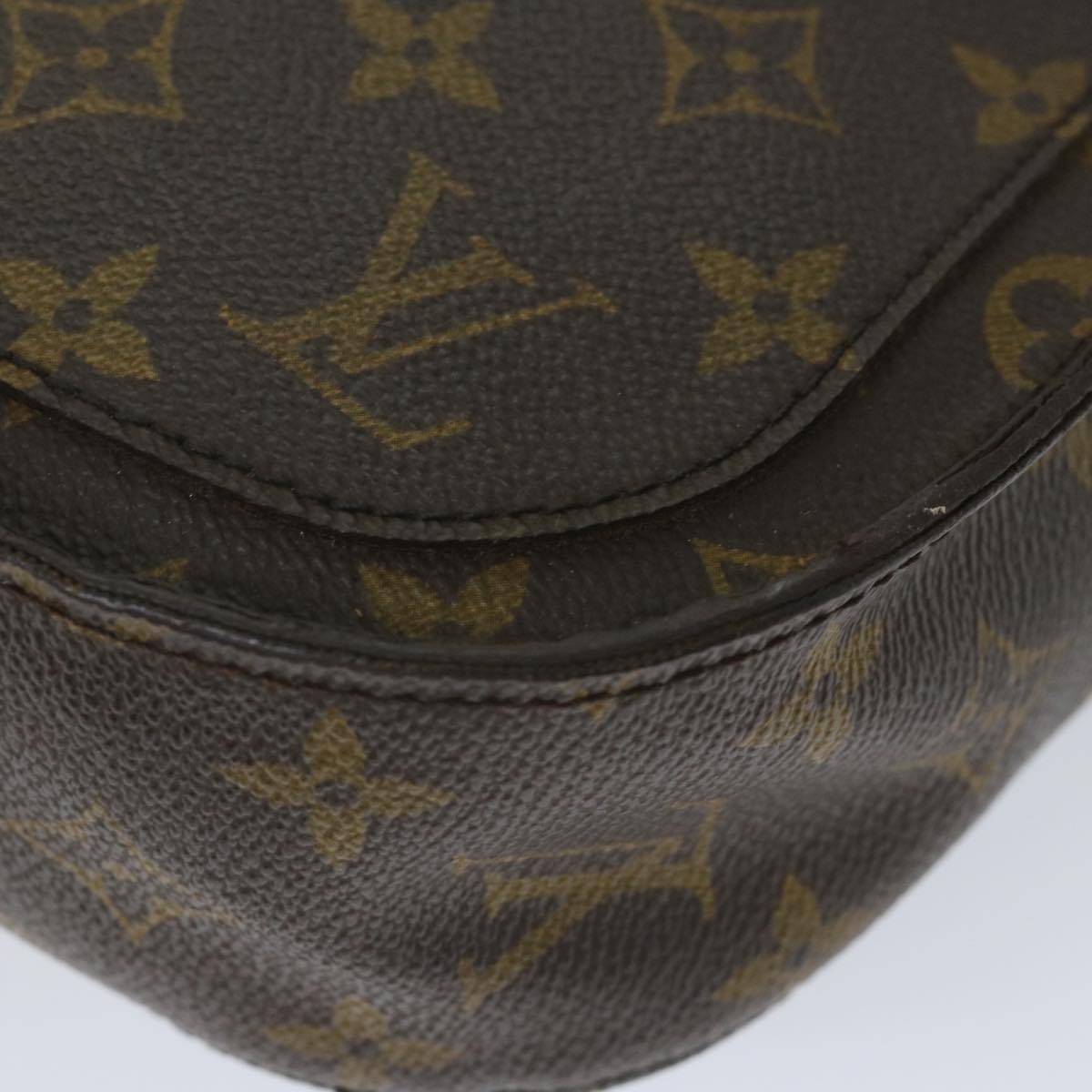 LOUIS VUITTON Monogram Saint Cloud GM Shoulder Bag M51242 LV Auth bs9135