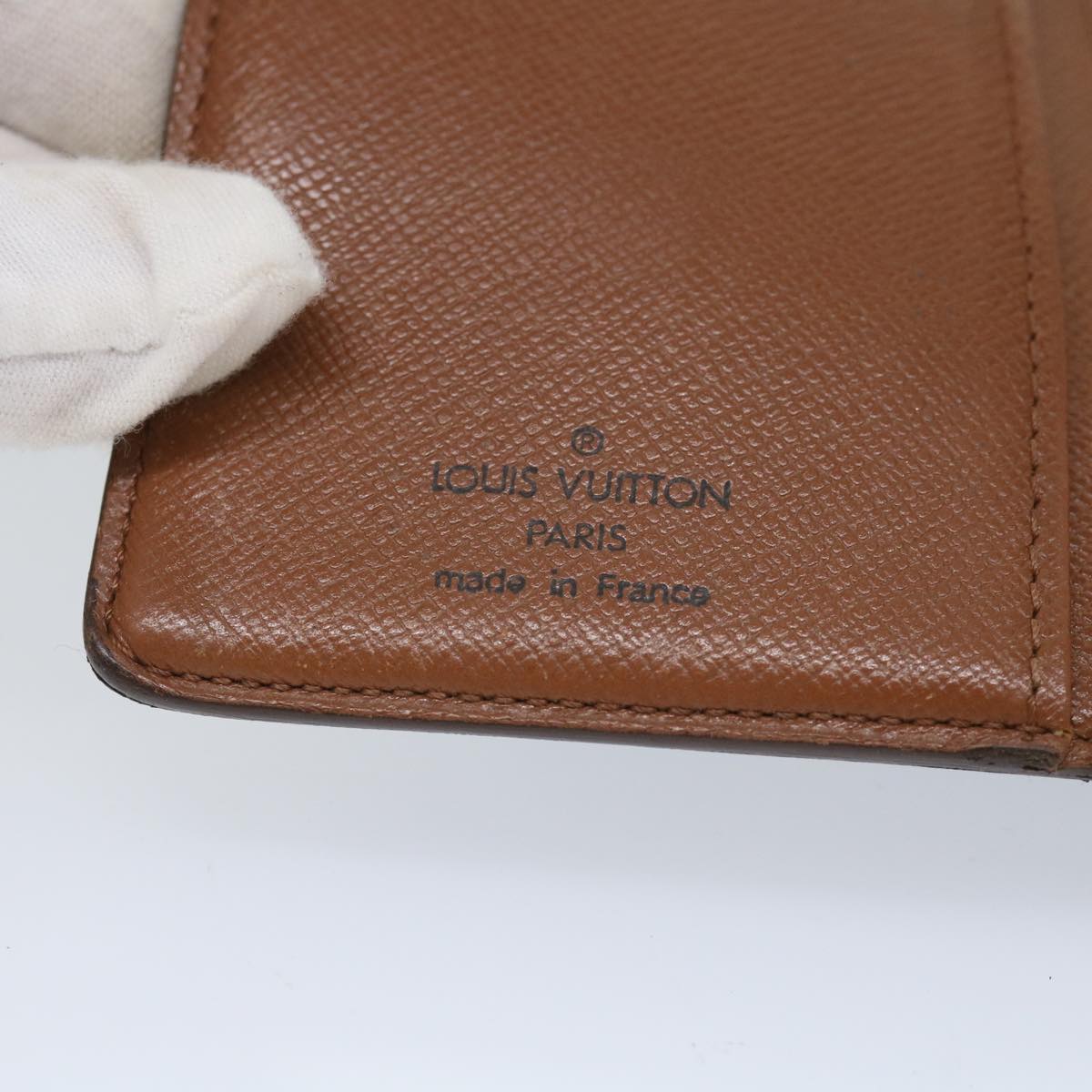 LOUIS VUITTON Monogram Porte Monnaie Billets Viennois Wallet M61663 Auth bs9191