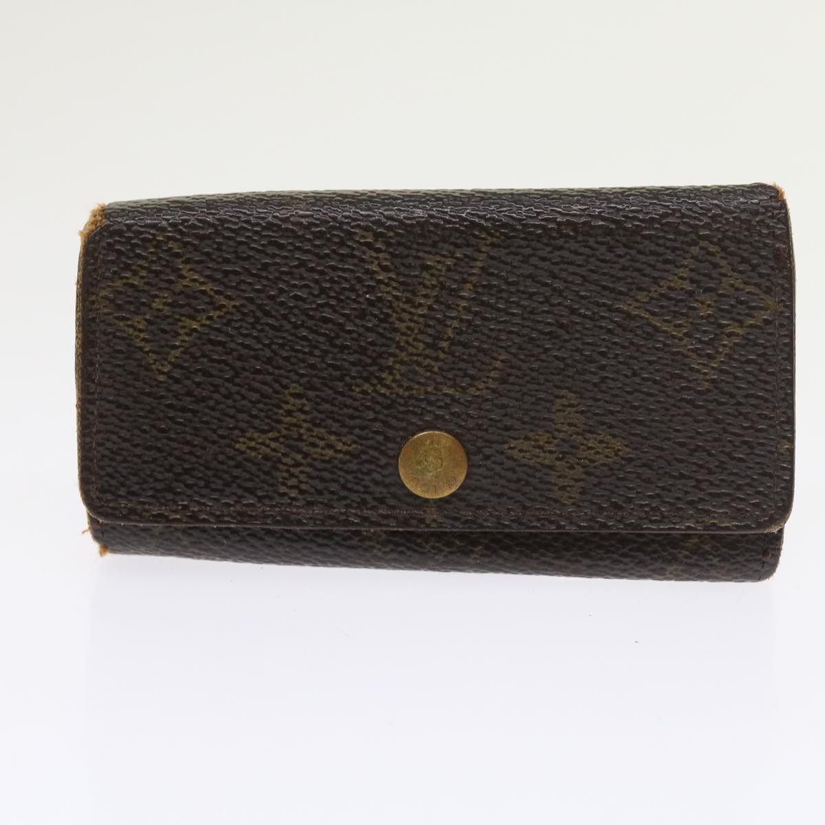 LOUIS VUITTON Monogram i Phone Case Key Case 7Set LV Auth bs9193