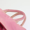 PRADA Hand Bag Nylon 2way Pink Auth bs9228-9