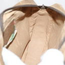 GUCCI GG Supreme Web Sherry Line Clutch Bag Beige Red 89 01 034 Auth bs9231-19