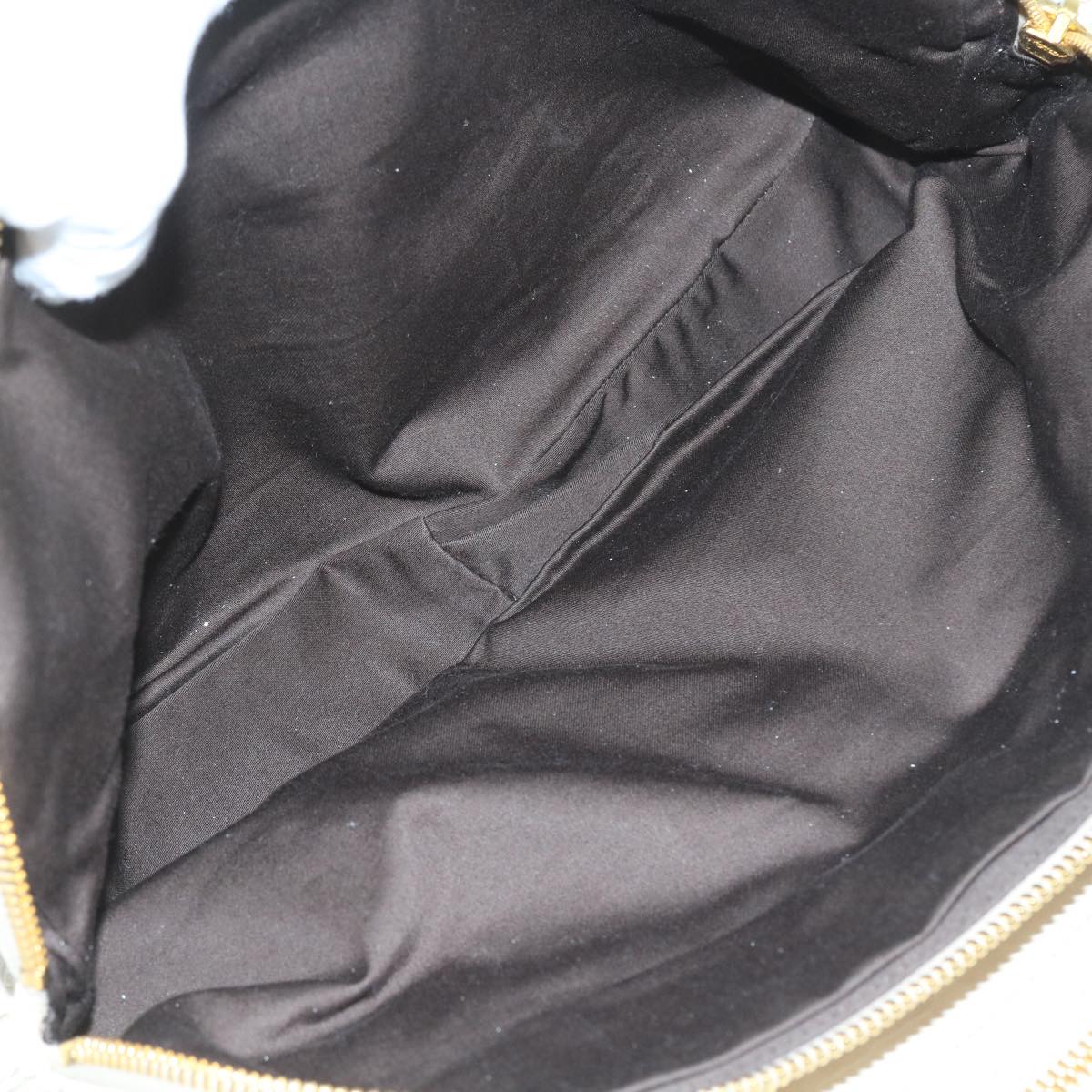 Miu Miu Hand Bag Leather 2way Beige Auth bs9244