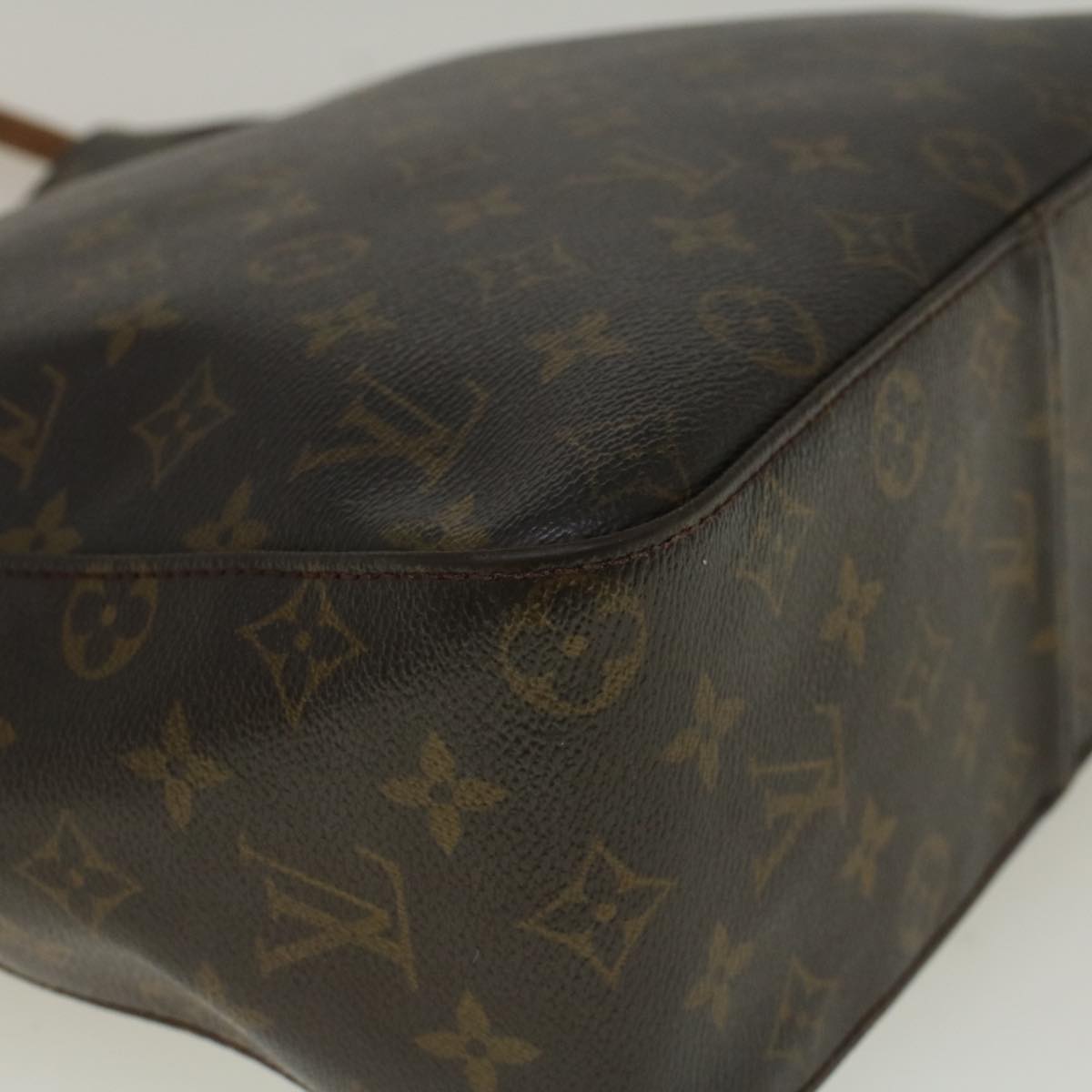 LOUIS VUITTON Monogram Looping GM Shoulder Bag M51145 LV Auth bs9296