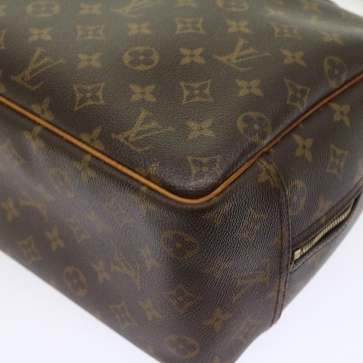 LOUIS VUITTON Monogram Deauville Hand Bag M47270 LV Auth bs9298